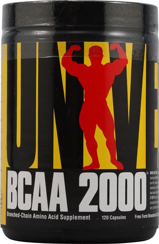 Universal Nutrition BCAA 2000 ™ - 120 Cápsulas